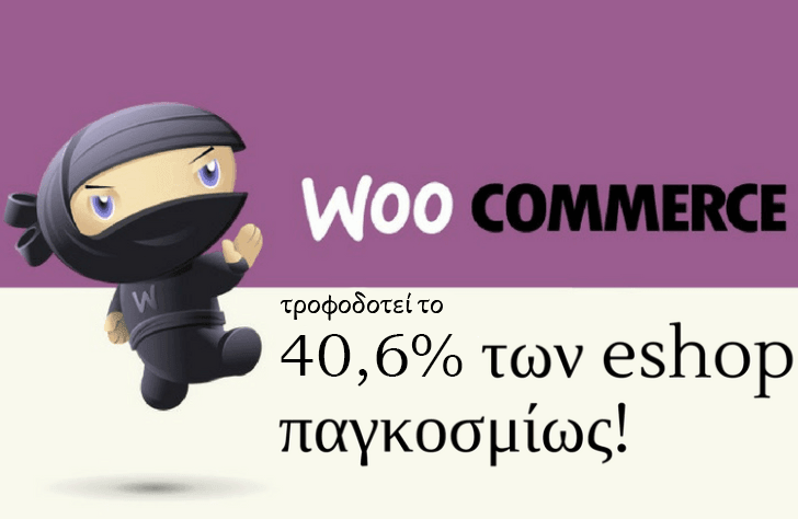 WooCommerce: τροφοδοτεί το 40,6% των e-shops παγκοσμίως [2022]